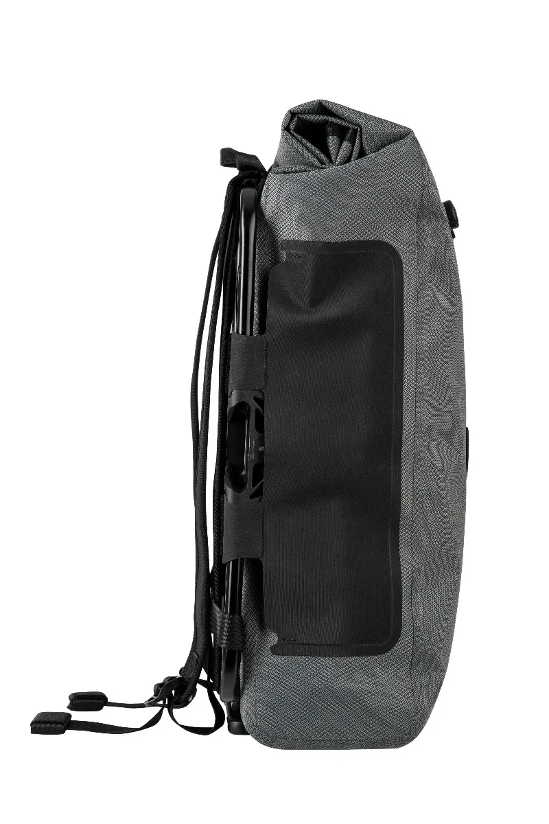 Brompton Borough Waterproof Backpack in Graphite-3